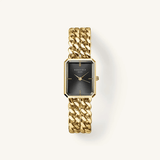 Rosefield Studio Double Chain Black Gold