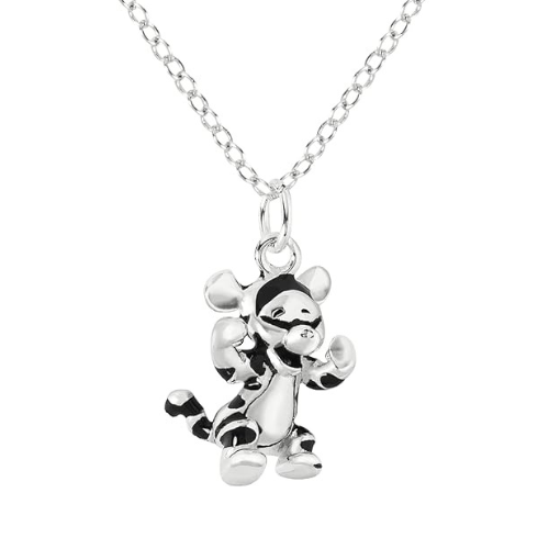 Disney  Winnie The Pooh Sterling Silver Tigger Necklace