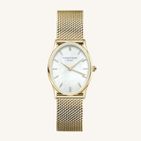 Rosefield Oval Pearl Gold Mesh