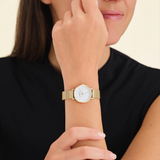 Rosefield Small Edit Mesh Gold