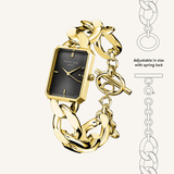 Rosefield Octagon XS Studio Black Gold