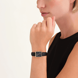 Rosefield Boxy XS Black Leather