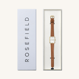 Rosefield Octagon XS Camel Leather