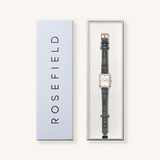 Rosefield Octagon XS Grey Leather