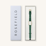 Rosefield Octagon XS Emerald Leather