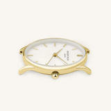 Rosefield Oval Pearl Gold Mesh