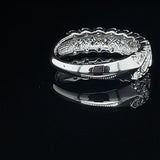 Triple Row Diamonds Eternity Ring