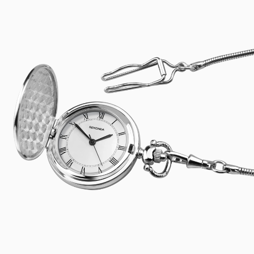 Sekonda Silver Pocket Watch
