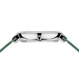 Bering Charity polished/brushed silver Green wash