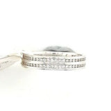 Double row Diamonds wedding band .25ct