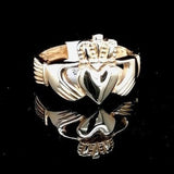 Gents 14ct Gold Claddagh Ring