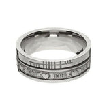 Claddagh Faith Band - Comfort Fit