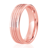 Gents Patterned Wedding Polished