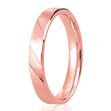 Gents Angled Cut Patterned Band