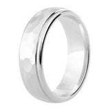 Diamond Cut hammered finshed