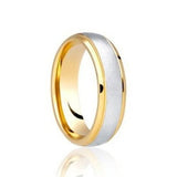 Domed Two Tone Band