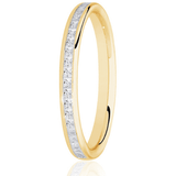 Princess Cut Channel Set .25ct