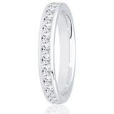 Princess Cut Channel Set 1.00ct