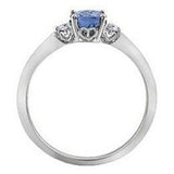Tanzanite & Diamond Ring