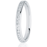 Round Brilliant Cut Channel Set .25ct