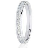 Round Brilliant Cut Channel Set .33ct