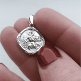 16mm St Christopher Tilted Square