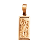 Rectangular St Christopher 19x9mm *