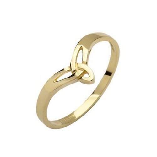 10ct Gold Petite Trinity Knot Ring - Price on request