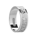 silver, white or yellow gold