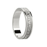 white gold or silver coloured