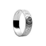 Diamond Warrior Shield Ring