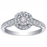 Round Halo Style "Tides of love"
