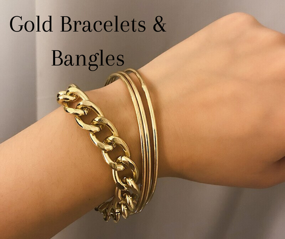 Gold Bracelets & Bangles