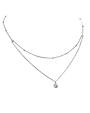 Double layered necklace