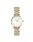 Rosefield The Small Edit White Steel Gold  26mm