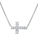 CZ Cross Necklace