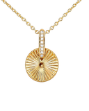 Burren - Radiance Sunburst Pendant Necklace