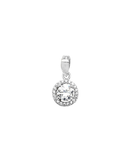 CZ Circle Pendant