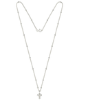 Beaded Chain & Cross set