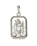 17 mm Rectangular St Christopher