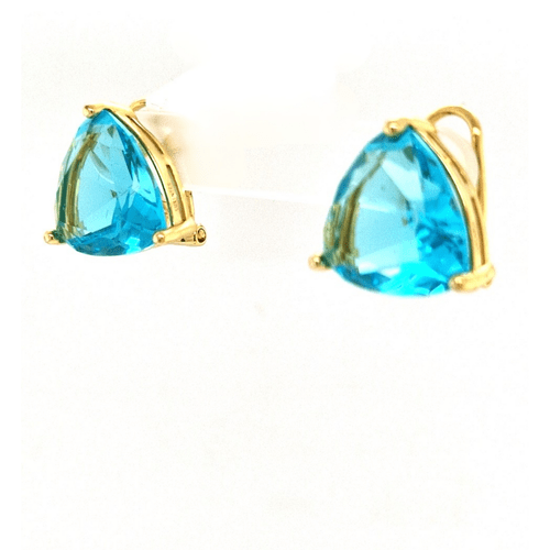 Blue Topaz Earrings
