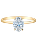 One Carat Oval Lab Diamond