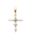 Burren - Polar Light Cross Necklace
