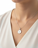 12mm Silver St Christopher *