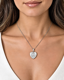 CZ Claddagh Celtic Heart Pendant