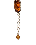 Amber Silver Bracelet