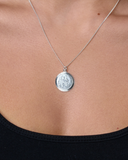 18mm St Christopher medal & chain