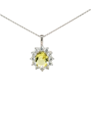 Citrine Cluster Necklace