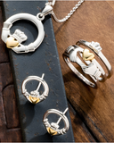 3 Part Silver & Gold Stack Ring