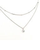 Double layered necklace